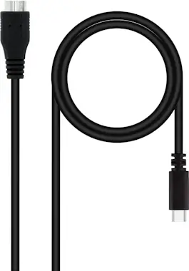 Nanocable Nanocable 10.01.1201-BK cable USB 1 m USB 3.2 Gen Nanocable Nanocable 10.01.1201-BK cable USB 1 m USB 3.2 Gen