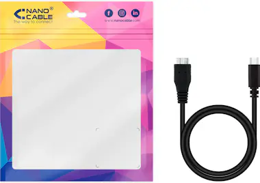 Nanocable Nanocable 10.01.1201-BK cable USB 1 m USB 3.2 Gen Nanocable Nanocable 10.01.1201-BK cable USB 1 m USB 3.2 Gen