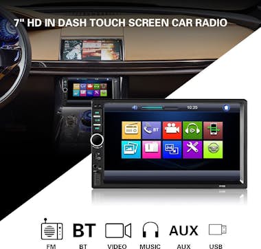 Multi4you Radio Estéreo de Coche Autoradio MP3 MP5 Player FM Multi4you Radio Estéreo de Coche Autoradio MP3 MP5 Player FM