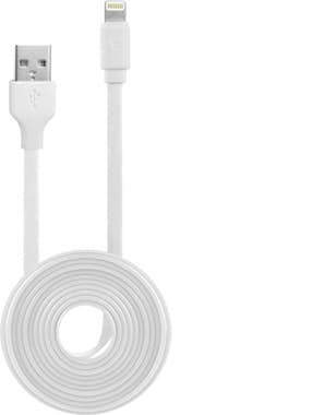 Multi4you Cable de Datos Lightning Flat USB iPhone / iPad (1 Multi4you Cable de Datos Lightning Flat USB iPhone / iPad (1