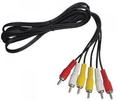 Multi4you Cable Extensión RCA M para RCA M de Vídeo AV (3m) Multi4you Cable Extensión RCA M para RCA M de Vídeo AV (3m)