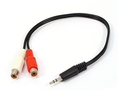 Multi4you Cable Jack 3.5mm para RCA hembra (15cm) Multi4you Cable Jack 3.5mm para RCA hembra (15cm)