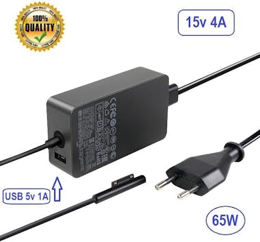Multi4you Cargador 65W para Microsoft Surface Pro 3 - Pro 4 Multi4you Cargador 65W para Microsoft Surface Pro 3 - Pro 4