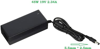 Multi4you Cargador para Asus / Toshiba / Insys / Fujitsu 45W Multi4you Cargador para Asus / Toshiba / Insys / Fujitsu 45W