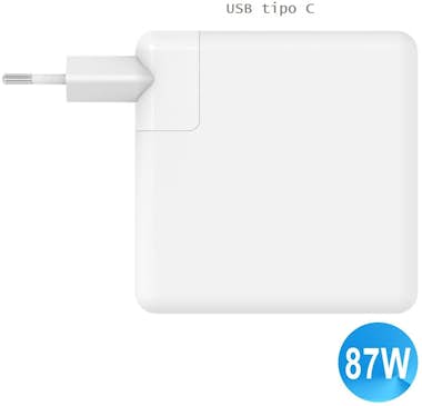 Multi4you Cargador USB-C 87W para Apple MacBook Tablets y Sm Multi4you Cargador USB-C 87W para Apple MacBook Tablets y Sm