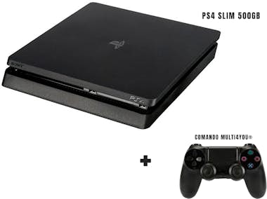 Multi4you Consola Sony PS4 Slim 500GB (Reacondicionado Grado Multi4you Consola Sony PS4 Slim 500GB (Reacondicionado Grado