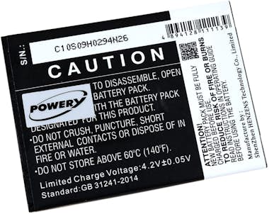 POWERY Batería para Smartphone Kazam Trooper 451 POWERY Batería para Smartphone Kazam Trooper 451