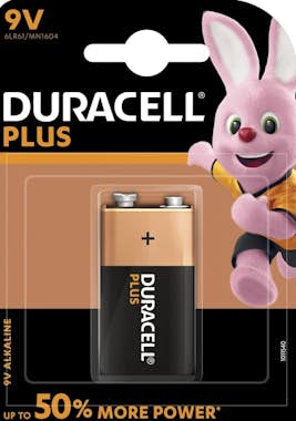 Duracell Pila Plus Power 6LR61 9V-Block Blister Duracell Pila Plus Power 6LR61 9V-Block Blister