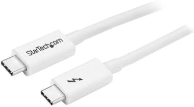 Startech STARTECH CABLE 1M THUNDERBOLT 3 BLANCO Startech STARTECH CABLE 1M THUNDERBOLT 3 BLANCO