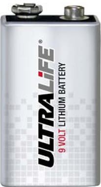 Ultralife Pila Litio Modelo 6LR61 9V-Block Ultralife Pila Litio Modelo 6LR61 9V-Block