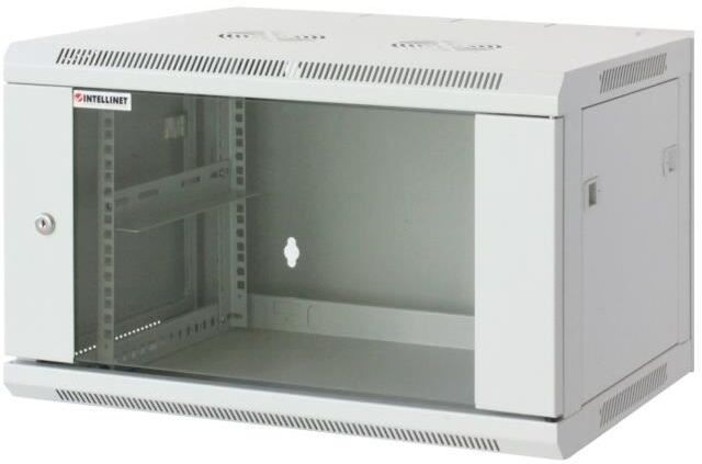 gabinete de montaje en pared gris  ral 7035 9u 19 pulgadas pulgadas-711784
