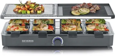 Severin SEVERIN Raclette Grill 8 personas, piedra natural Severin SEVERIN Raclette Grill 8 personas, piedra natural