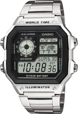 Casio Reloj Digital Collection Men AE-1200WHD-1AVEF/ 45m Casio Reloj Digital Collection Men AE-1200WHD-1AVEF/ 45m