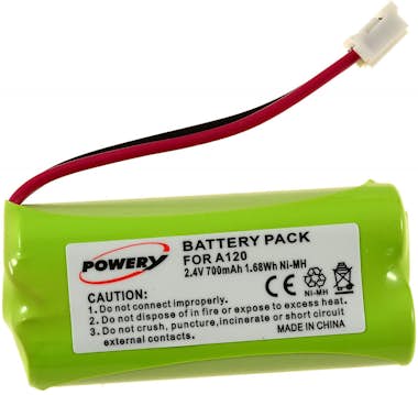 POWERY Batería para Siemens gigaset AS140 POWERY Batería para Siemens gigaset AS140
