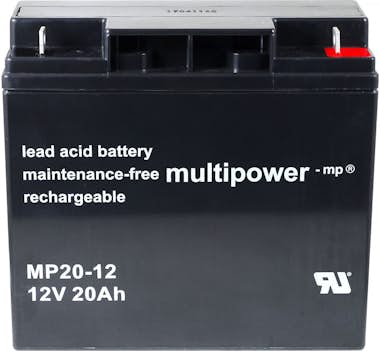 POWERY Batería plomo (multipower) MP20-12 POWERY Batería plomo (multipower) MP20-12