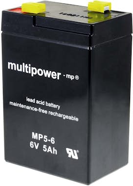 POWERY Batería Plomo (multipower) MP5-6 POWERY Batería Plomo (multipower) MP5-6