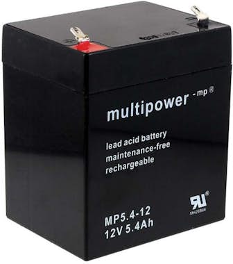 POWERY Batería de plomo-sellada (multipower) MP5,4-12 POWERY Batería de plomo-sellada (multipower) MP5,4-12