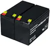 POWERY Recambio de Batería para SAI APC Back-UPS RS 1500 POWERY Recambio de Batería para SAI APC Back-UPS RS 1500