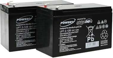 POWERY Batería de GEL para SAI APC RBC32 POWERY Batería de GEL para SAI APC RBC32