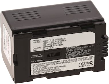 POWERY Batería para Panasonic NV-DS60 2200mAh POWERY Batería para Panasonic NV-DS60 2200mAh