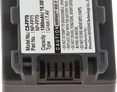 POWERY Batería para Sony DCR-HC96 1360mAh POWERY Batería para Sony DCR-HC96 1360mAh