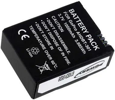 POWERY Batería para GoPro Hero 3 POWERY Batería para GoPro Hero 3