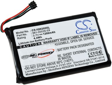 POWERY Batería para Navigation GPS Garmin nüvi 2597 POWERY Batería para Navigation GPS Garmin nüvi 2597