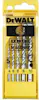 DeWALT Juego de 5 brocas para hormigón con vástago cilínd DeWALT Juego de 5 brocas para hormigón con vástago cilínd