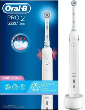 Oral-B Cepillo de dientes eléctrico Pro 2 2000 - ayuda a Oral-B Cepillo de dientes eléctrico Pro 2 2000 - ayuda a