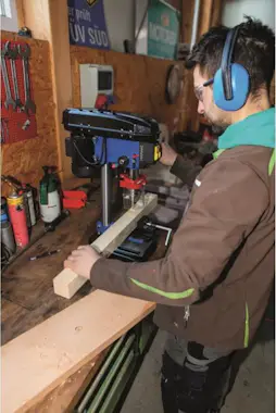 scheppach Taladro de columna SCHEPPACH 500W - DP16VLS scheppach Taladro de columna SCHEPPACH 500W - DP16VLS