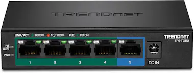 Trendnet Trendnet TPE-TG52 switch No administrado Gigabit E Trendnet Trendnet TPE-TG52 switch No administrado Gigabit E