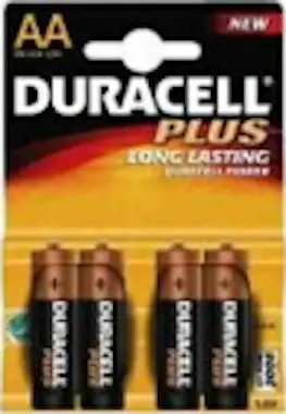 Duracell Duracell MN1500 Plus batteries AA Batería de un so Duracell Duracell MN1500 Plus batteries AA Batería de un so