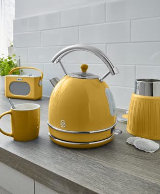 SWAN Swan SK14630YELN tetera eléctrica 1,8 L 3000 W Ama SWAN Swan SK14630YELN tetera eléctrica 1,8 L 3000 W Ama