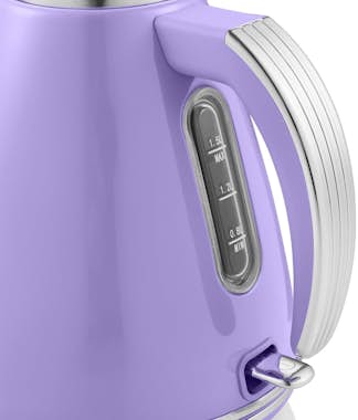 SWAN Swan Retro tetera eléctrica 1,5 L 3000 W Púrpura SWAN Swan Retro tetera eléctrica 1,5 L 3000 W Púrpura
