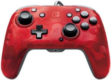 PDP Gaming Controlador con cable PDP Afterglow Red Camouflage PDP Gaming Controlador con cable PDP Afterglow Red Camouflage