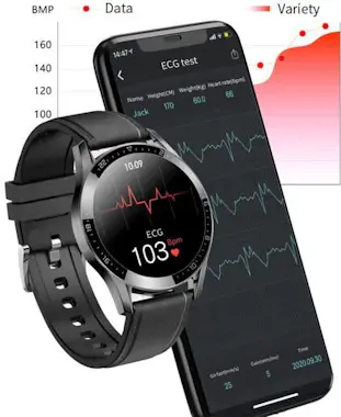 Tech DISCOUNT Reloj conectado TD® Medidor de frecuencia cardiova Tech DISCOUNT Reloj conectado TD® Medidor de frecuencia cardiova