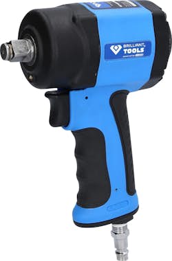 BRILLIANT TOOLS Brilliant Tools Mini atornillador de impacto neumá BRILLIANT TOOLS Brilliant Tools Mini atornillador de impacto neumá