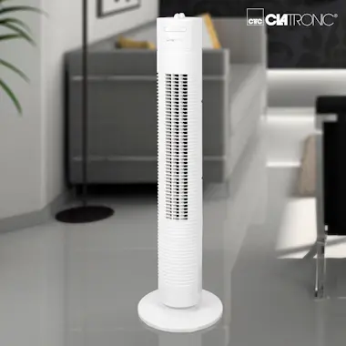 Clatronic TVL 3770 Ventilador Torre, 3 Velocidades, Oscilant Clatronic TVL 3770 Ventilador Torre, 3 Velocidades, Oscilant