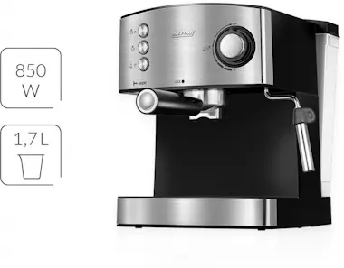 MPM MKW-06M Cafetera Expresso Manual 15 bares 1,7 L, B MPM MKW-06M Cafetera Expresso Manual 15 bares 1,7 L, B