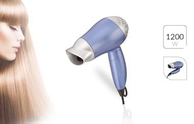 MPM SS-1205 Secador de Pelo de Viaje, Plegable, Compac MPM SS-1205 Secador de Pelo de Viaje, Plegable, Compac