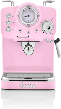 SWAN SK22110PN Retro Cafetera Express para Espresso y C SWAN SK22110PN Retro Cafetera Express para Espresso y C