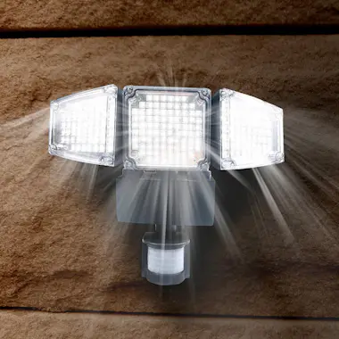 lumisky Proyector solar con sensor 12W BLACKBURN lumisky Proyector solar con sensor 12W BLACKBURN