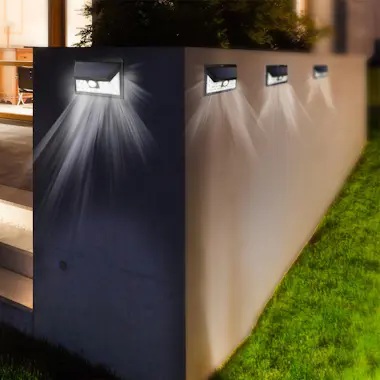 lumisky Foco solar de pared 250LM DELTA 45 lumisky Foco solar de pared 250LM DELTA 45