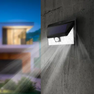 lumisky Foco solar de pared 250LM DELTA 45 lumisky Foco solar de pared 250LM DELTA 45