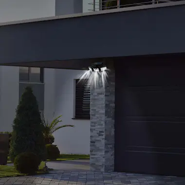 lumisky Foco solar 3 cabezales con detector 800LM FALCON lumisky Foco solar 3 cabezales con detector 800LM FALCON