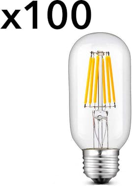 lumisky Paquete de 100 bombillas de filamento LED E27 6W S lumisky Paquete de 100 bombillas de filamento LED E27 6W S