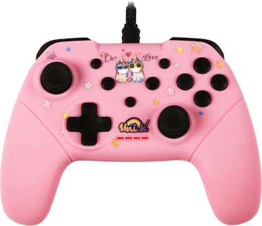 KONIX Konix Be Love Rosa USB Gamepad Nintendo Switch, Ni KONIX Konix Be Love Rosa USB Gamepad Nintendo Switch, Ni