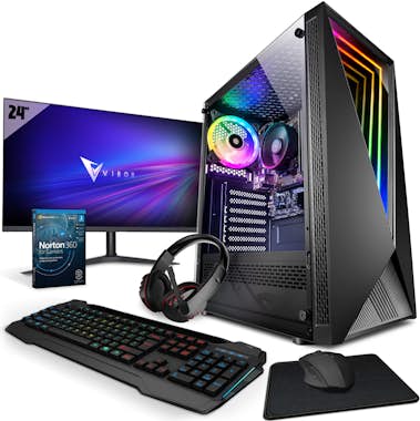 Vibox I-24 Gaming PC - 24"" Pack Monitor - Quad Core AMD Vibox I-24 Gaming PC - 24"" Pack Monitor - Quad Core AMD