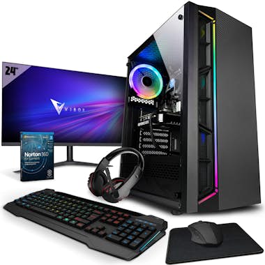 Vibox II-38 Gaming PC - 24"" Pack Monitor - 6-Core Intel Vibox II-38 Gaming PC - 24"" Pack Monitor - 6-Core Intel