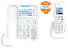 Alcatel Teléfono fijo XL785 Combo Blanco Alcatel Teléfono fijo XL785 Combo Blanco